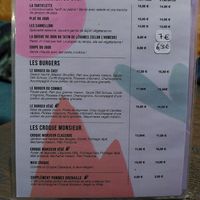 Carte d'hiver at Déli Schuss in La Clusaz