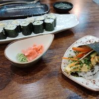 Temaki vegetal cono without Philadelphia at Kali Sushi Bar in Santander