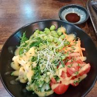 Poke bowl at Kali Sushi Bar in Santander