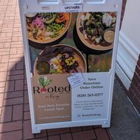  at Rooted Cafe in Boone