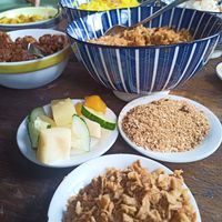 Some dishes at De Javaan in Oudeschans