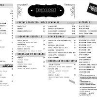 Menu at Obiecana Cafe in Lodz