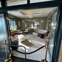 They have several private rooms that are available for groups up to at least 15 people that looks like  at Twelvemonth in Burlingame