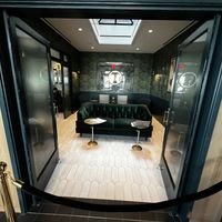 Another private room directly off the bar  at Twelvemonth in Burlingame