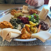 Platter  at Little Africa in Grand Rapids