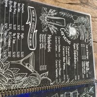 Alcohol offerings  at Axul Cafe in Concepcion De Ataco