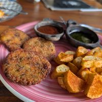 Croquettes at Axul Cafe in Concepcion De Ataco