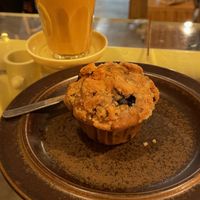 Coffee and muffin  at About life Coffee Brewers 渋谷一丁目 in Tokyo