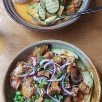 Vegan Bowl and Tofu Curry at Cook This Way in Bremerhaven