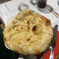 garlic naan  at Vegan India - Gloucester Rd in Bristol
