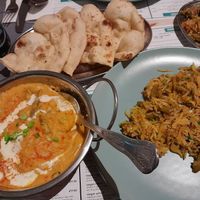 Vegetable Passanda, Vegetable Rice & Nanns at Vegan India - Gloucester Rd in Bristol