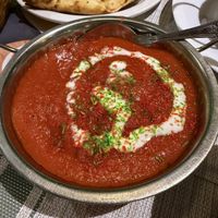 British Style lamb tikka masala  at Vegan India - Gloucester Rd in Bristol