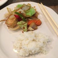 aroma ginger tofu at Chili Basil Thai Grill in Lynnwood