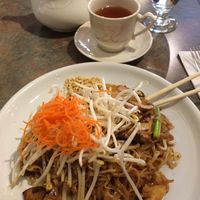 Delicious pad thai at Chili Basil Thai Grill in Lynnwood