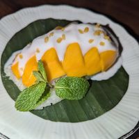 Sticky Mango Rice at Lao Lao Bar in Toronto