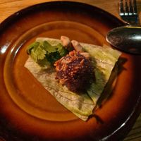 Tapioca dumplings (self assembly with other ingredients) at Lao Lao Bar in Toronto