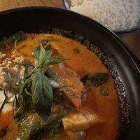 Panang Curry  at Lao Lao Bar in Toronto