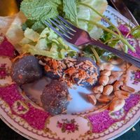 Tapioca dumplings at Lao Lao Bar in Toronto