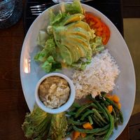 Sauteed seasonal vegetables at Panos Steak House in Larnaca
