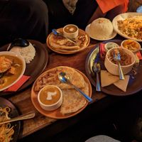 Curry, roti, noodles at Colonel Tan's in Prahran