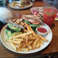 BLTA sandwich at Veggie Grill - South Lake Union in Seattle