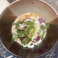 Dandan - very tasty, bit heavier dish  at MAZU in Yellow Springs