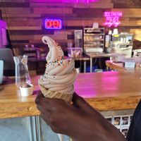Unicorn poo cone at The Creamy Spot by GOAP in Atlanta