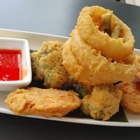 veggy tempura at Mai Thai Restaurant in Alexandria