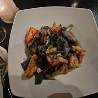 Eggplant at Mai Thai Restaurant in Alexandria