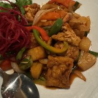 Sweet and sour tofu  at Mai Thai Restaurant in Alexandria