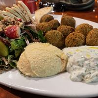 Falafels  at Panini Kabob Grill in Carlsbad