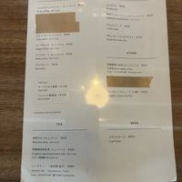 Menu   at FabCafe Fuji in Fujiyoshida