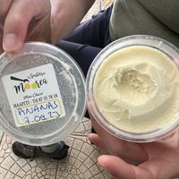 Pineapple flavor   at Les Sorbets De Moorea in Moorea