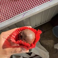 Trufa de brownie  at Pez Vegano in Mexico City