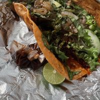 Porrito  at Pez Vegano in Mexico City