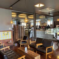 eat-in area inside the shop at Kojiya Motomiya Misochaya - SHIMONO528 in Hachimantai