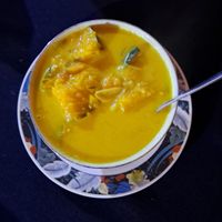 Pumpkin curry at Dushan's Home Kitchen in Nuwara Eliya