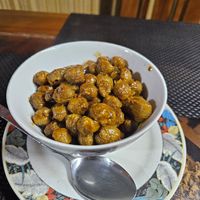 Soy curry at Dushan's Home Kitchen in Nuwara Eliya