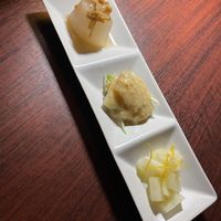 Daikon & pickled radish   at Love For All in Kanazawa