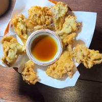 Truffle mushroom tempura   at Love For All in Kanazawa