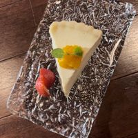 Vegan cheesecake   at Love For All in Kanazawa