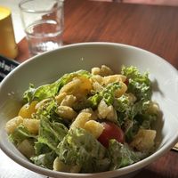 Ceaser salad with tofu croutons  at Love For All in Kanazawa