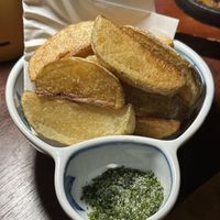 Fried potatoes  at Love For All in Kanazawa