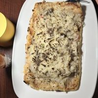 Pizza with vegan cheese (the base is tofu)  at Love For All in Kanazawa
