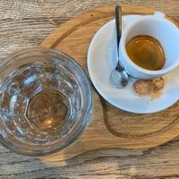Espresso  at Green Café Nero in Krakow