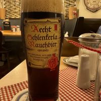 Smoked local beerf  at Restaurant Café Zeis in Bamberg