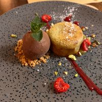 Volcán de pistacho  at Baobab Soul Kitchen & Bar in Alicante