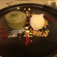Pistacho lava at Baobab Soul Kitchen & Bar in Alicante