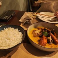 Curry at Baobab Soul Kitchen & Bar in Alicante