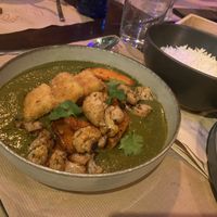 Tofu palak (so good!)  at Baobab Soul Kitchen & Bar in Alicante